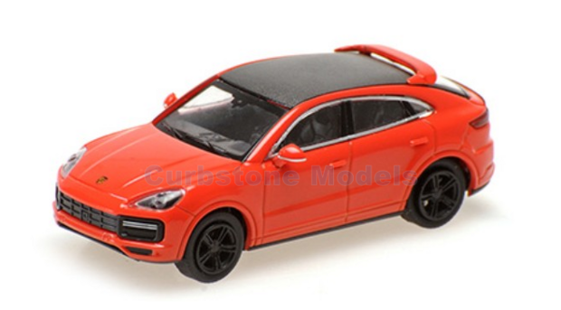 Modelauto 1:87 | Minichamps 870069121 | Porsche cayenne coupe orange 2019