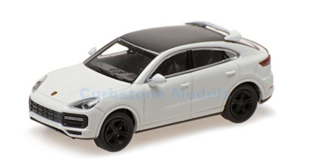 Modelauto 1:87 | Minichamps 870069120 | Porsche cayenne coupe white 2019