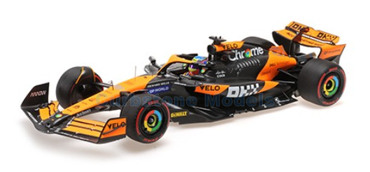 Modelauto 1:18 | Minichamps 537241981 | McLaren MCL38 | MCLAREN FORMULA 1 TEAM 2024 - O.Piastri