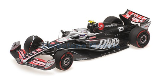 Modelauto 1:43 | Minichamps 417240127 | Moneygram Haas F1 Team VF-24 2024 - N.Hulkenberg