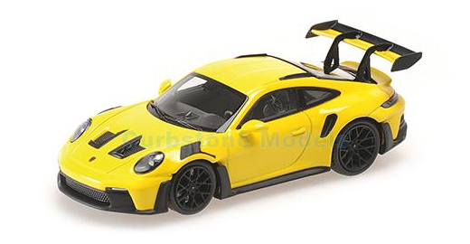 Modelauto 1:87 | Minichamps 870065024 | Porsche 911 GT3 RS (992) Yellow 2024