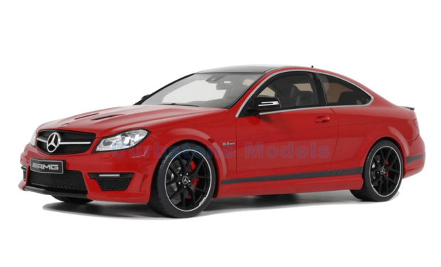 Modelauto 1:18 | GT Spirit GT920 | Mercedes Benz C63 AMG Edition 507 Red 2014