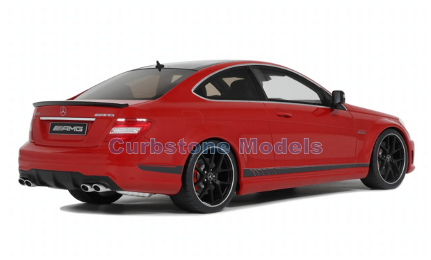 Modelauto 1:18 | GT Spirit GT920 | Mercedes Benz C63 AMG Edition 507 Red 2014