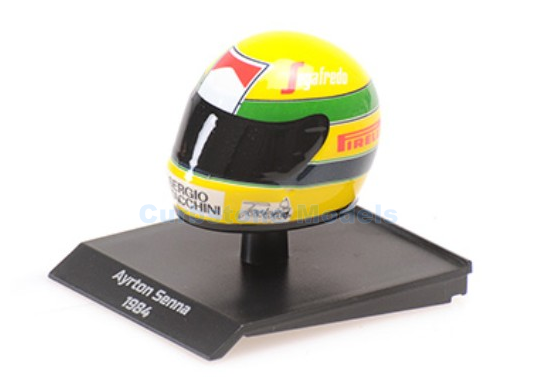 Modelauto 1:10 | Minichamps 540388419 | Bell Helmet 1984 - A.Senna