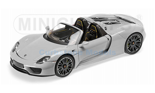 Modelauto 1:43 | Minichamps 940062130 | Porsche 918 Spyder Silver 2013