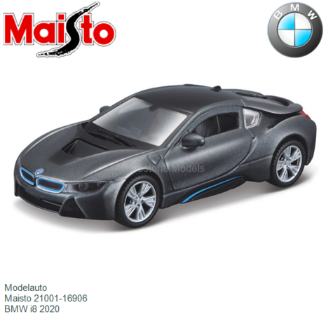 Modelauto  | Maisto 21001-16906 | BMW i8 2020