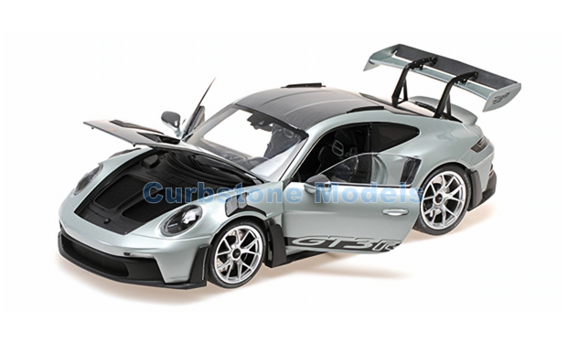 Modelauto 1:18 | Minichamps 110062044 | Porsche 911 GT3 RS (992) Silver 2023