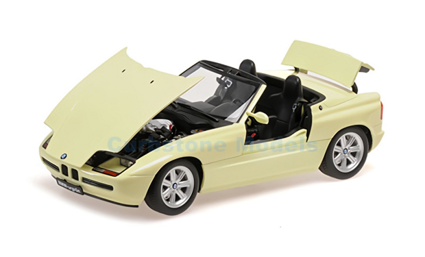 Modelauto 1:18 | Minichamps 180020104 | BMW Z1 Yellow 1988