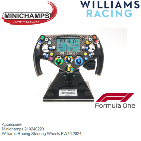 Accessoire  | Minichamps 210240223 | Williams Racing Steering Wheels FW46 2024