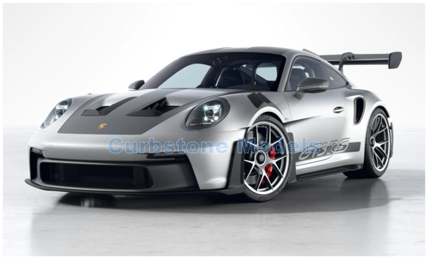 Modelauto 1:43 | Minichamps 410062117 | Porsche 911 GT3 RS (992) Silver 2023