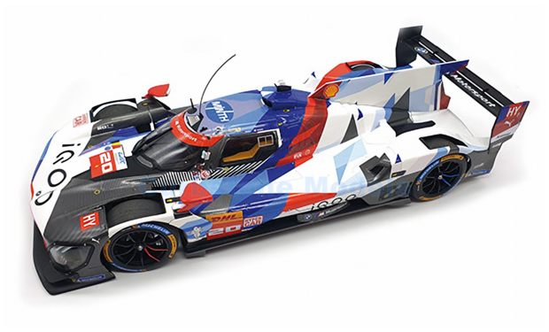 Modelauto 1:43 | Minichamps 410242046 | BMW Motorsport Hybrid V8 Hypercar 2024 #20 - V.Rossi