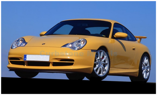 Modelauto 1:43 | Minichamps 430068012 | Porsche 911 GT3 Yellow 1999