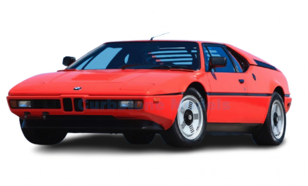 Modelauto 1:87 | Minichamps 870025022 | BMW M1 (E26) Red 1978