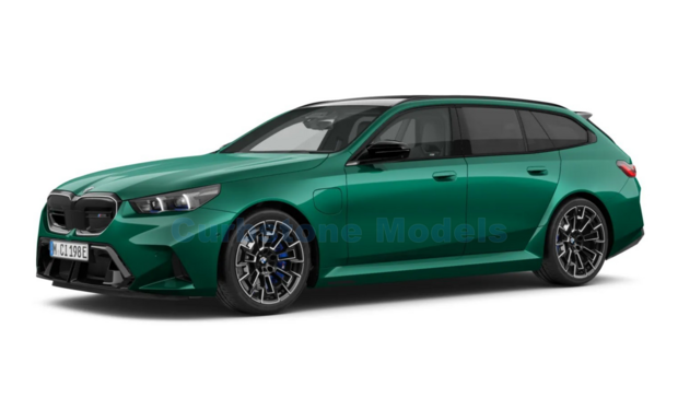 Modelauto 1:87 | Minichamps 870025214 | BMW M M5 Touring (G99) Green Metallic 2024