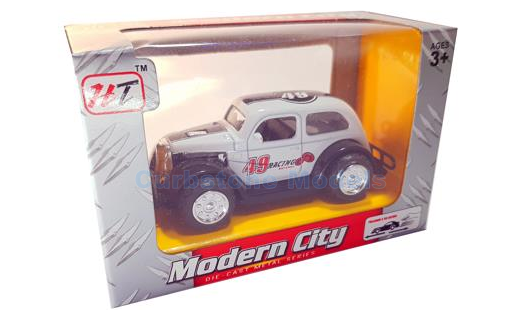 Modelauto  | Hongtai LG3043-M8238 | Modern City Oldtimer Race White #49