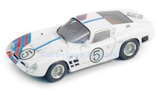 Modelauto 1:43 | Spark S0387 | Bizzarrini ISO Grifio A3/C 1964 #5 - E.Hugus - W.McLaughlin - E.Wilson