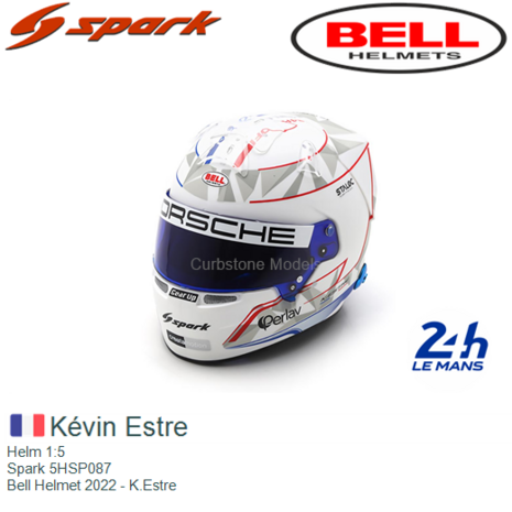 Helm 1:5 | Spark 5HSP087 | Bell Helmet 2022 - K.Estre