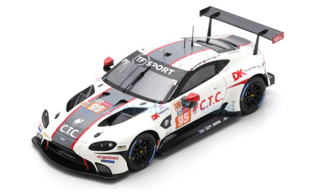 Modelauto 1:43 | Spark S8273 | Aston Martin Vantage AMR | TF Sport 2021 #95 - R.Gunn - O.Hancock - J.Hartshorne