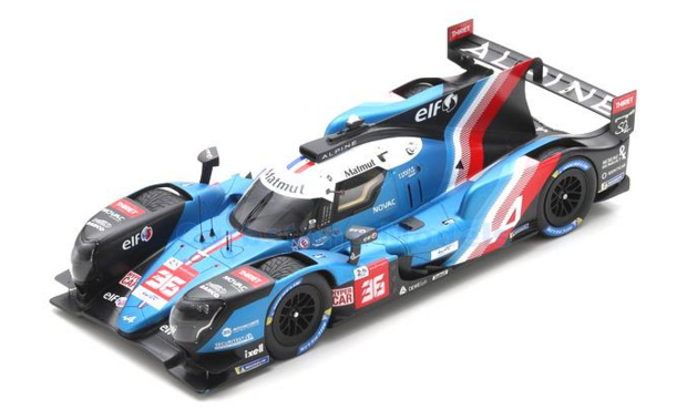 Modelauto 1:18 | Spark 18S691 | Alpine Elf Matmut A480 2021 #36 - A.Negrao - N.Lapierre - M.Vaxiviere