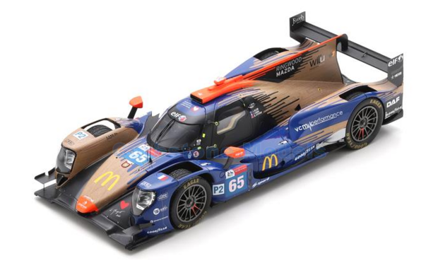 Modelauto 1:18 | Spark 18S709 | Oreca 07 Gibson | Panis Racing 2021 #65 - J.Allen - J.Canal - W.Stevens