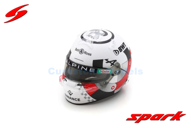 Helm 1:5 | Spark 5HF117 | Bell Helmet | BWT Alpine Formula One Team 2023 #31 - E.Ocon