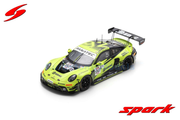 Modelauto 1:43 | Spark SB785 | Porsche 911 GT3 R | SSR Herberth 2024 #92 - M.Campbell - M.Jaminet - F.Makowiecki