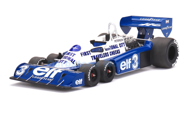 Modelauto 1:12 | TSM 120012 | Tyrrell F1 P34 1977 #3 - R.Peterson