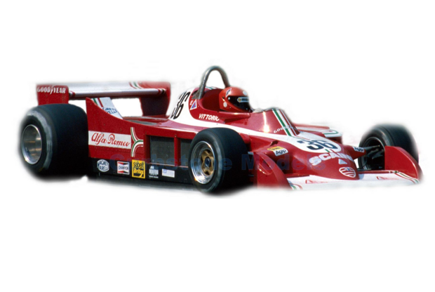 Bouwpakket 1:43 | Tameo SLK125 | Alfa Romeo 177 1979 #36 - V.Brambilla