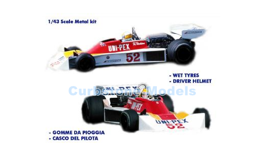 Bouwpakket 1:43 | Tameo SLK124 | Tyrrell 007 Ford 1976 #52 - K.Hoshino