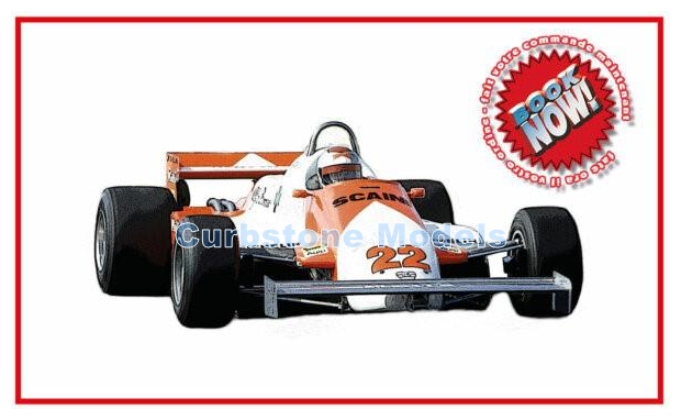 Bouwpakket 1:43 | Tameo SLK132 | Alfa Romeo 179C 1981 #22 #23 - B.Giacomelli - M.Andretti