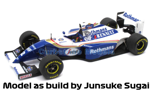 Bouwpakket 1:43 | Tameo SLK134 | Williams Grand Prix Engineering FW16 1994 #1 - #2 - A.Senna - D.Hill