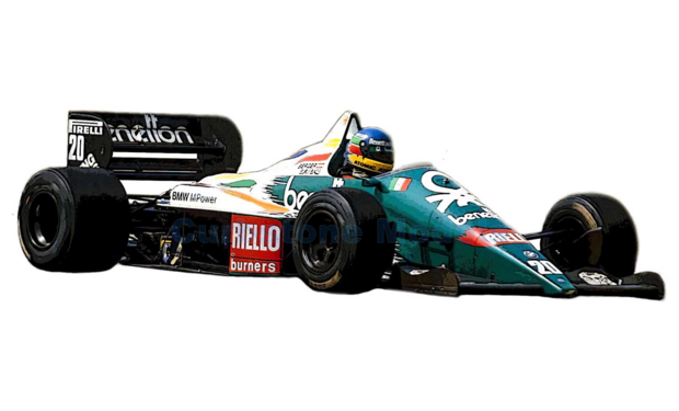 Bouwpakket 1:43 | Tameo TMK445 | Benetton Sport B186 1986 - G.Berger - T.Fabi