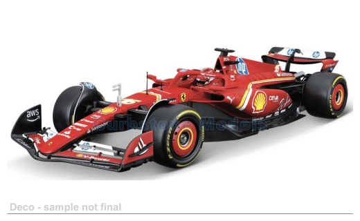 Modelauto 1:24 | Bburago 18-26856 | Scuderia Ferrari SF-24 2024 #16 - C.Leclerc