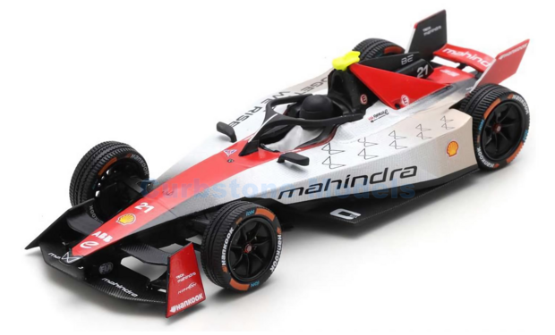 Modelauto 1:43 | Spark S6537 | GEN3 Mahindra FE | Mahindra Racing 2024 #21 - N.de Vries