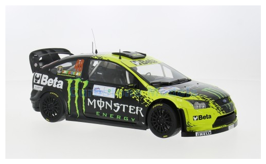 Modelauto 1:18 | Sunstar 3981 | Ford Focus RS WRC08 2009 #46 - V.Rossi - C.Cassina