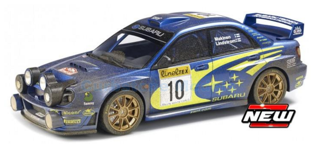 Modelauto 1:12 | Top Marques Collectibles TMR12-16A | Subaru Impreza S7 2002 #10 - T.Mäkinen - K.Lindström