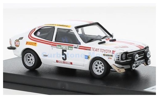 Modelauto 1:43 | Trofeu RRAL119 | Team Toyota Europe Corolla 1976 #5 - H.Mikkola - J.Todt