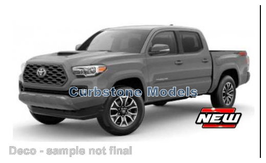 Modelauto 1:24 | Maisto 32910GREY | Toyota Tacoma Grey 2021