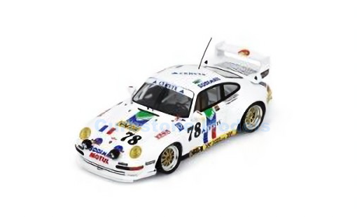 Modelauto 1:43 | Spark S9898 | Porsche 911 GT2 1995 #78 - D.Ortion - J.Veroux - E.van de Vyver