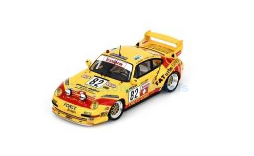 Modelauto 1:43 | Spark S9901 | Porsche 911 GT2 1995 #82 - C.Margueron - P.Siffert - P.de Thoisy