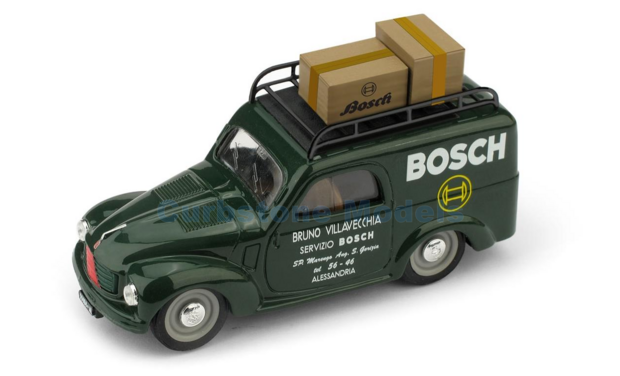 Modelauto 1:43 | Brumm R374 | Fiat 500C Furgone BOSCH 1950