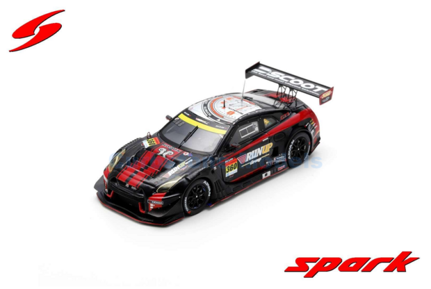 Modelauto 1:43 | Spark SGT185 | Nissan GT-R GT3 NISMO GT300 | K-Tunes Racing 2024 #360 - T.Otaki - T.Aoki - R.Arakawa - A.Tamak