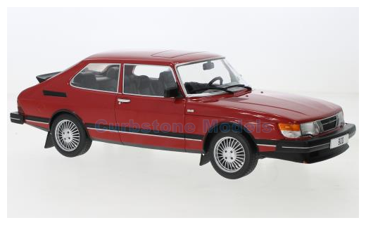 Modelauto 1:18 | Model Car Group 18340 | Saab 900 Turbo Rood 1981