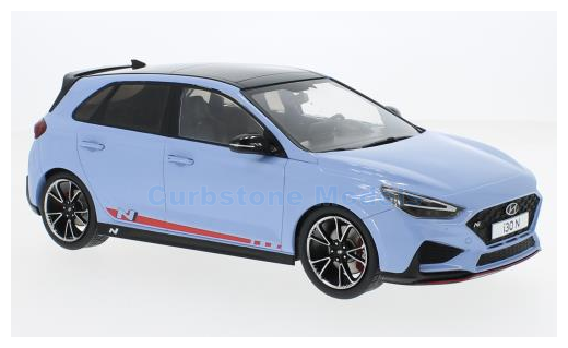 Modelauto 1:18 | Model Car Group 18503 | Hyundai i30 N Bright Blue 2021