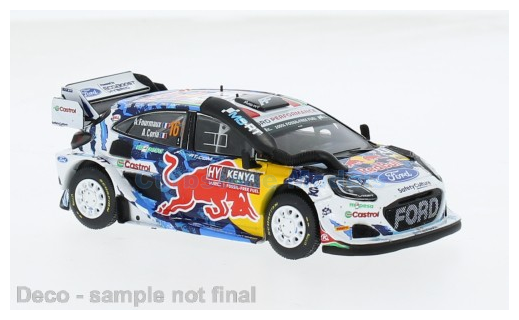 Modelauto 1:43 | IXO-Models RAM938.22 | M-Sport Ford WRT Puma Hybrid Rally1  WRC 2024 #20 - A.Fourmaux - A.Coria