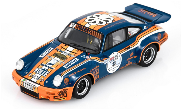 Modelauto 1:43 | Spark SP649 | Porsche 911 CARRERA 3.0 RS 2024 #33 - J.Verstappen - R.Jamoul