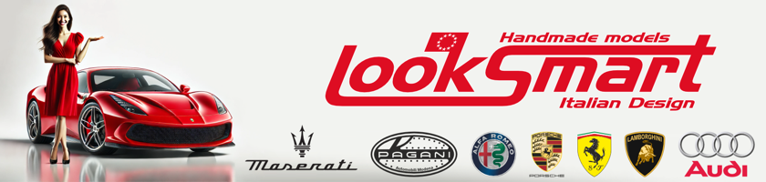 Looksmart Models Banner en logo