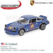 Modelauto 1:43 | Minichamps 430736914 | Holbert Porsche + Audi 911 Carrera RSR 2.8 1973 #14 - A.Holbert