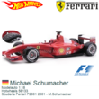 Modelauto 1:18 | Hotwheels 56133 | Scuderia Ferrari F2001 2001 - M.Schumacher