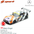 Modelauto 1:18 | Spark 18SA016 | Mercedes Benz AMG GT3 | GruppeM Raing 2016 #999 - M.Engel